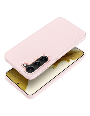 Coque FRAME pour SAMSUNG S23 rose poudré