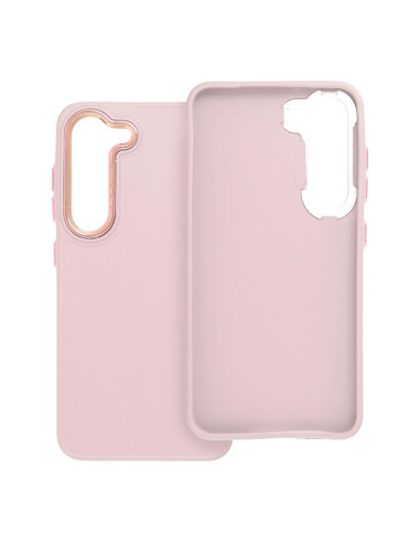 Coque FRAME pour SAMSUNG S23 rose poudré