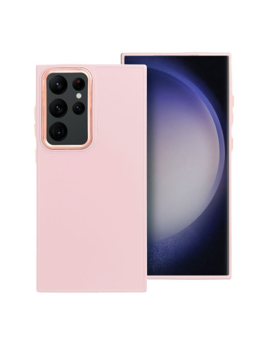 Coque FRAME pour SAMSUNG S23 Ultra rose poudré