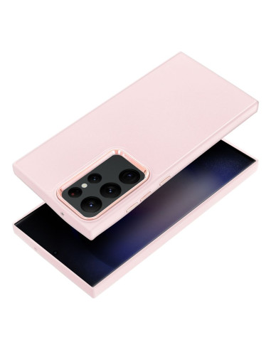 Coque FRAME pour SAMSUNG S23 Ultra rose poudré