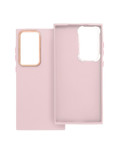 Coque FRAME pour SAMSUNG S23 Ultra rose poudré