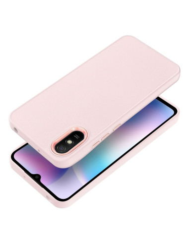 Coque FRAME pour XIAOMI Redmi 9AT / Redmi 9A rose poudré