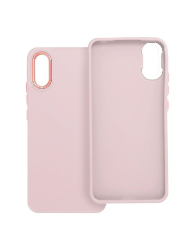 Coque FRAME pour XIAOMI Redmi 9AT / Redmi 9A rose poudré