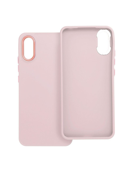 Coque FRAME pour XIAOMI Redmi 9AT / Redmi 9A rose poudré