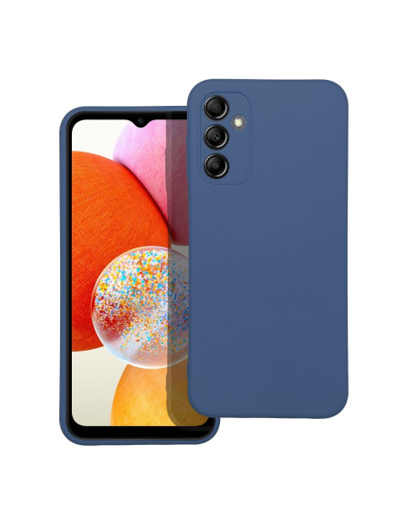 COQUE SILICONE pour SAMSUNG Galaxy A14 5G / A14 4G BLEU