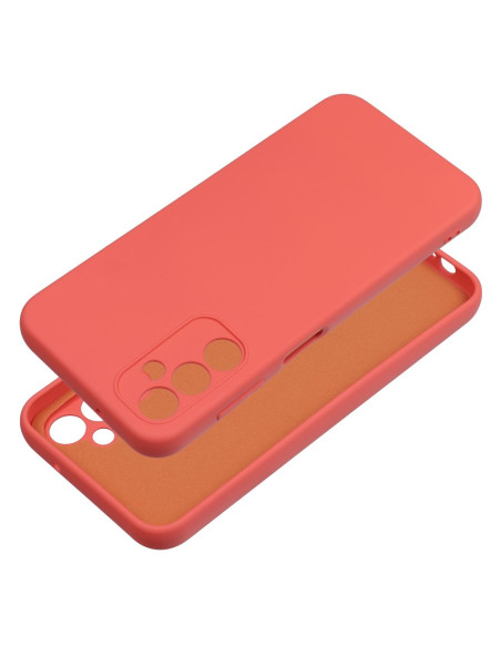 COQUE SILICONE pour SAMSUNG Galaxy A14 5G / A14 4G pêche