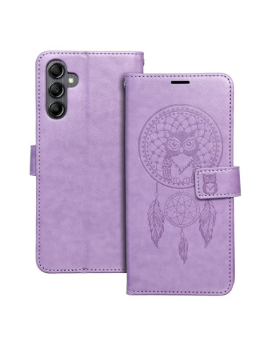 MEZZO Etui pour SAMSUNG A14 4G / A14 5G dreamcatcher violet