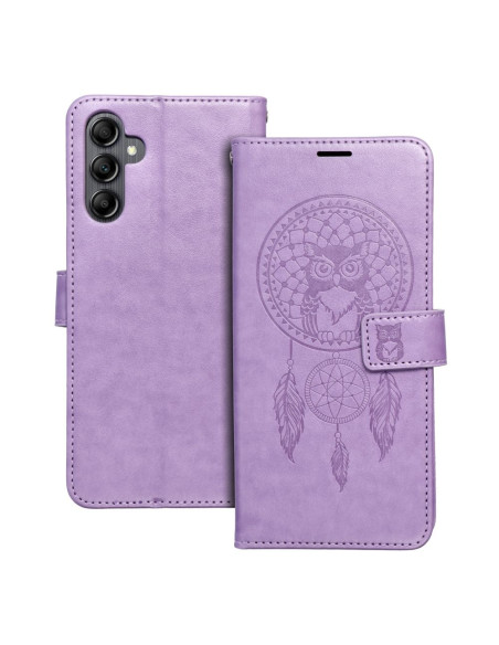 MEZZO Etui pour SAMSUNG A14 4G / A14 5G dreamcatcher violet