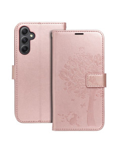 Etui MEZZO Book pour SAMSUNG A34 5G arbre or rose