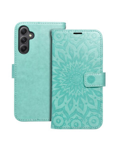 Etui MEZZO Book pour SAMSUNG A34 5G mandala vert