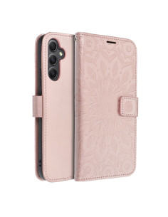 Etui MEZZO Book pour SAMSUNG A34 5G mandala or rose 2