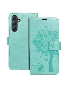 Etui MEZZO Book pour SAMSUNG A54 5G arbre vert