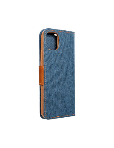 Etui Canvas pour SAMSUNG A54 5G bleu marine
