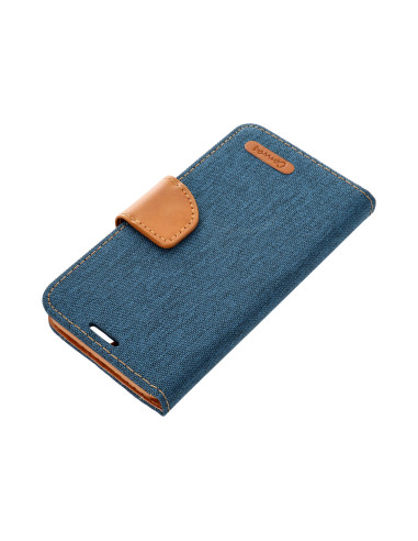 Etui Canvas pour SAMSUNG A54 5G bleu marine