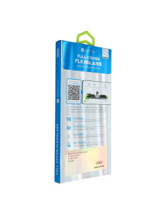 Verre hybride BESTSUIT FLEXIBLE 5D Full Glue - SAM Galaxy S23 NOIR (Hot Banding) 2