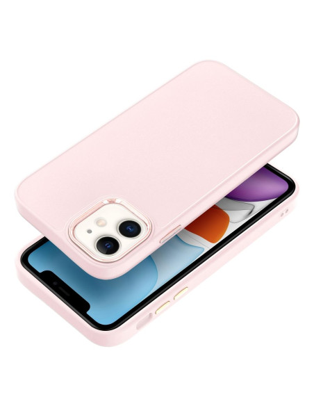 Coque FRAME pour IPHONE 11 rose poudré