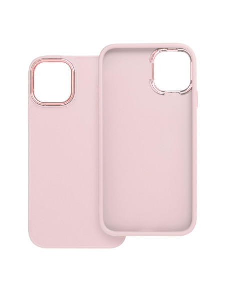 Coque FRAME pour IPHONE 11 rose poudré