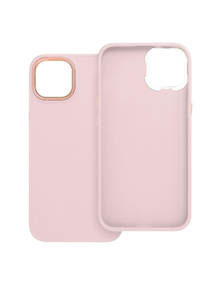 Coque FRAME pour IPHONE 13 rose poudré