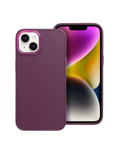 Coque FRAME pour IPHONE 14 violet