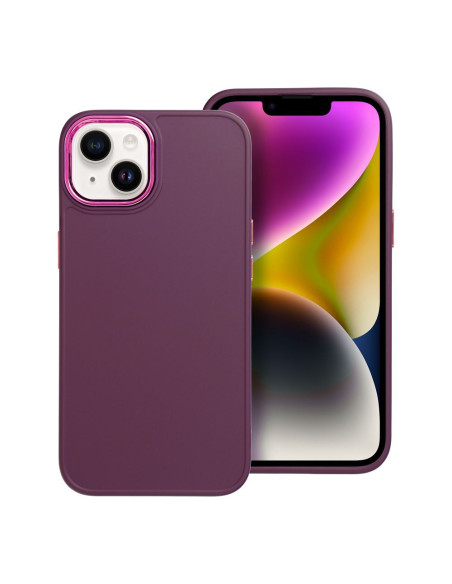 Coque FRAME pour IPHONE 14 violet