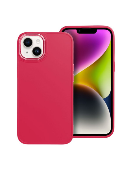 Coque FRAME pour IPHONE 14 magenta