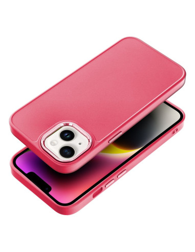 Coque FRAME pour IPHONE 14 magenta