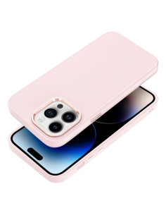 Coque FRAME pour IPHONE 14 Pro Max rose poudré 2