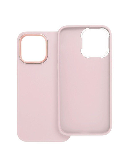 Coque FRAME pour IPHONE 14 Pro Max rose poudré