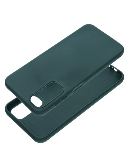 Coque MATT pour SAMSUNG A14 5G / A14 4G vert foncé