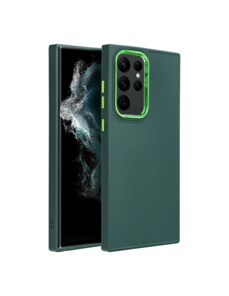 Coque FRAME pour SAMSUNG S22 Ultra vert