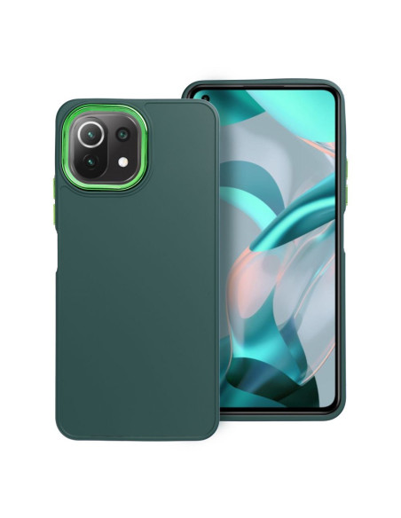 Coque pour XIAOMI Mi 11 Lite 5G / Mi 11 Lite LTE ( 4G ) / Mi 11 Lite NE vert