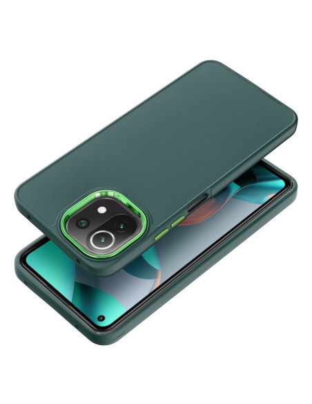 Coque pour XIAOMI Mi 11 Lite 5G / Mi 11 Lite LTE ( 4G ) / Mi 11 Lite NE vert