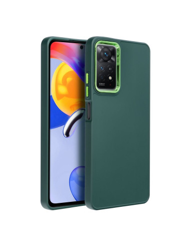 Coque FRAME pour XIAOMI Redmi Note 11 Pro / 11 Pro 5G vert