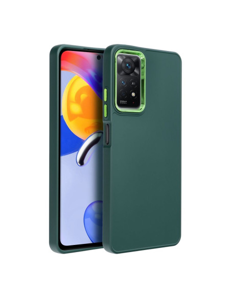 Coque FRAME pour XIAOMI Redmi Note 11 Pro / 11 Pro 5G vert