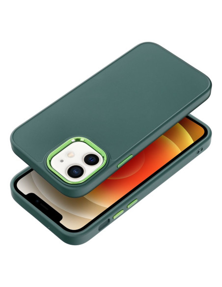 Coque FRAME pour IPHONE 12 / 12 Pro vert