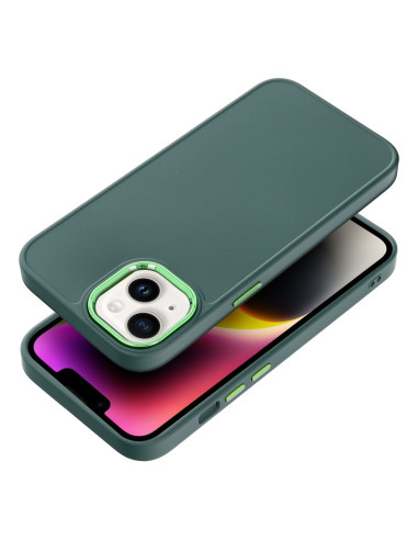 Coque FRAME pour IPHONE 14 vert