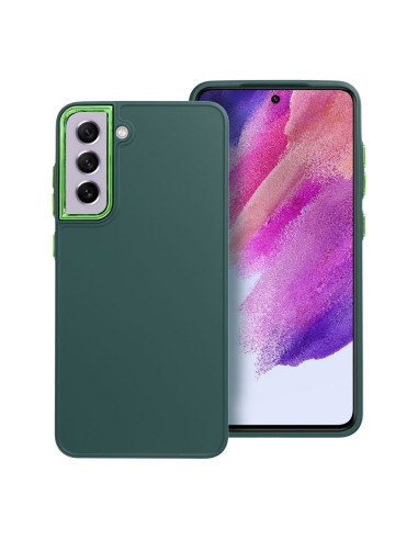 Coque FRAME pour SAMSUNG S21 FE vert