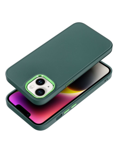 Coque FRAME pour IPHONE 13 vert