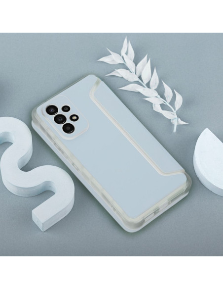 PIANO Etui pour SAMSUNG A54 5G bleu clair