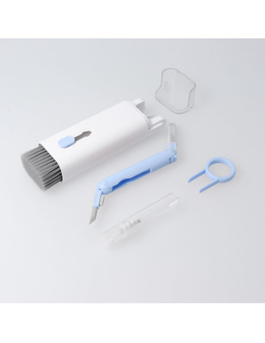 Clavier / Écouteur / kit de nettoyage du téléphone / bleu de service