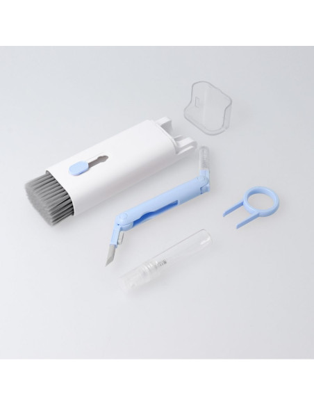 Clavier / Écouteur / kit de nettoyage du téléphone / bleu de service