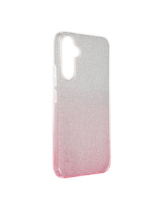 Coque Forcell - SHINING pour SAMSUNG Galaxy A34 5G TRANSPARENT / ROSE