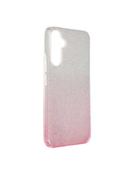 Coque Forcell - SHINING pour SAMSUNG Galaxy A34 5G TRANSPARENT / ROSE