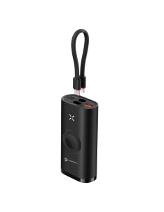 FORCELL F-ENERGY F10k1 powerbank compatible avec Apple Watch PD QC3.0 5A 22.5W 10 000 mAh noir 2