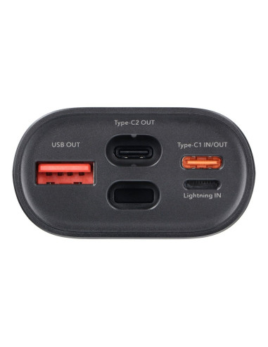 FORCELL F-ENERGY F10k1 powerbank compatible avec Apple Watch PD QC3.0 5A 22.5W 10 000 mAh noir