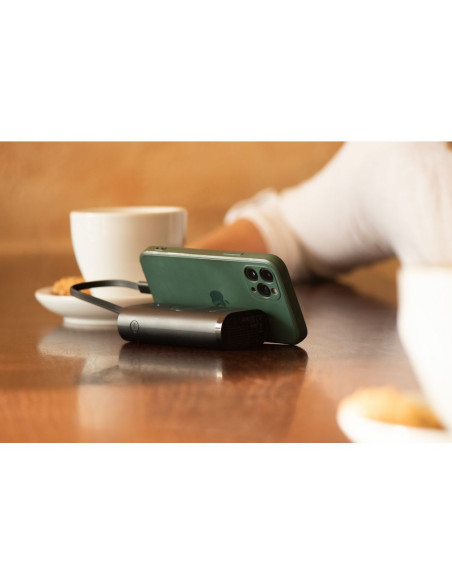 FORCELL F-ENERGY F10k1 powerbank compatible avec Apple Watch PD QC3.0 5A 22.5W 10 000 mAh noir