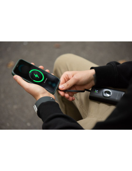 FORCELL F-ENERGY F10k1 powerbank compatible avec Apple Watch PD QC3.0 5A 22.5W 10 000 mAh noir