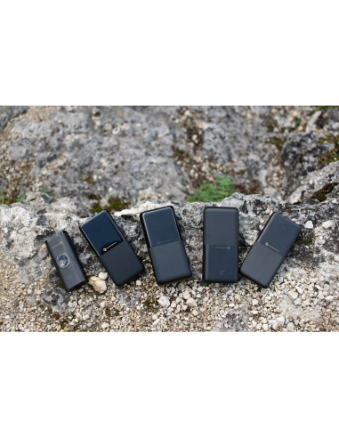 FORCELL F-ENERGY F10k1 powerbank compatible avec Apple Watch PD QC3.0 5A 22.5W 10 000 mAh noir