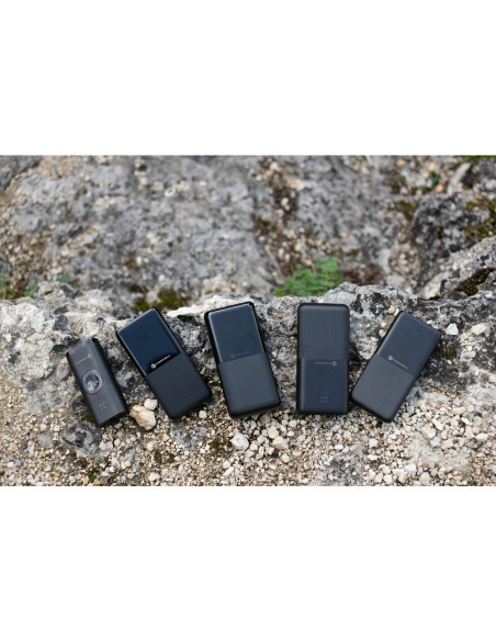 FORCELL F-ENERGY F10k1 powerbank compatible avec Apple Watch PD QC3.0 5A 22.5W 10 000 mAh noir