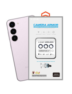 X-ONE verre trempé pour objectif d'appareil photo Camera Armor - pour Samsung Galaxy S23/S23 Plus